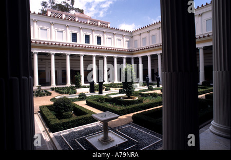 J Paul Getty Museum Malibu USA Kalifornien Stockfoto