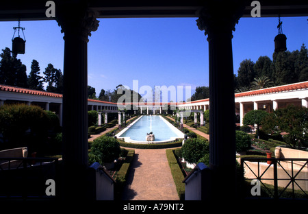 J Paul Getty Museum Malibu USA Kalifornien Stockfoto