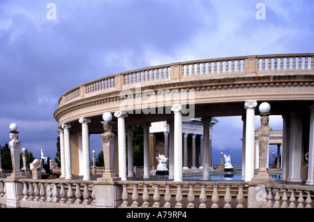 Hearst Castle war die palastartigen Anwesen der Zeitungsmagnat William Randolph Hearst Stockfoto