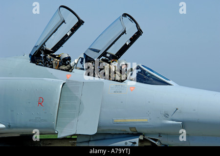 McDonnell Douglas F-4F Phantom JG 71 Richthofen, Wittmundhaven Deutschland XAV 6296 Stockfoto