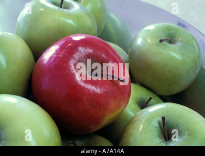 Äpfel Stockfoto