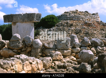 Spanien Menorca Torralba Stockfoto