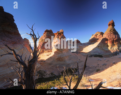 Vermillion Cliffs in Paria Canyon Wilderness in Arizona USA Stockfoto