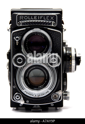 Rolleiflex Kamera Stockfoto