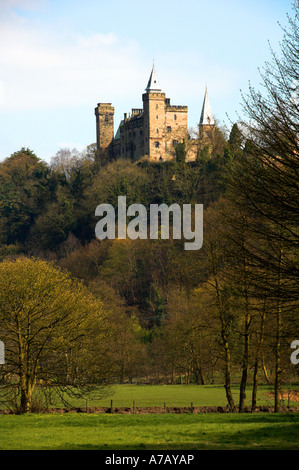 Alton Schloß Staffordshire Stockfoto