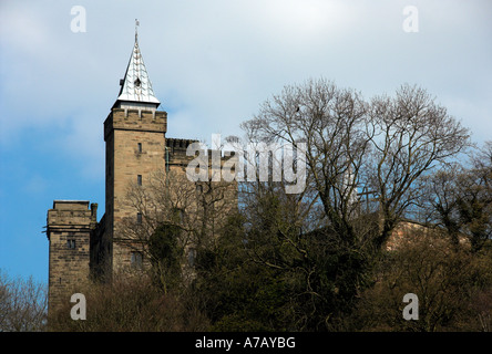 Alton Schloß Staffordshire Stockfoto