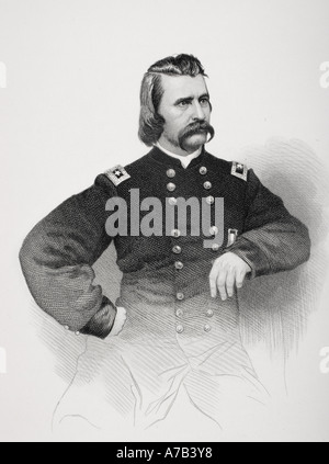 John Alexander Logan, 1826 - 1886. Union allgemeine während des Amerikanischen Bürgerkriegs. US-Kongressabgeordnete. Schöpfer des Memorial Day. Stockfoto