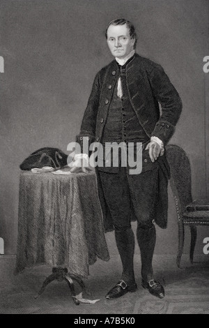 Roger Sherman, 1721-1793. Amerikanischer Jurist und Politiker. Unterzeichner der Erklärung der Unabhängigkeit Stockfoto