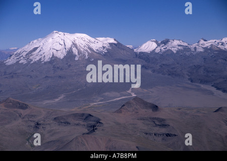 Peru lokale Beschriftung Urabamba Pinculluna Mountain Valley Stockfoto