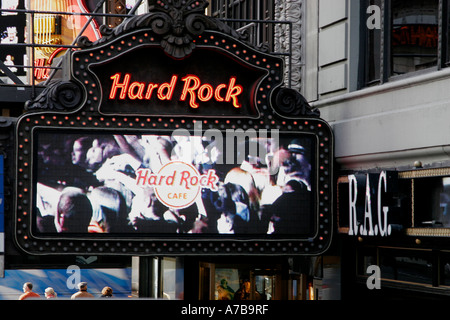 Hard Rock Cafe NewYork Stockfoto