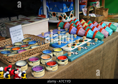 Cambridge-Marktstand Stockfoto