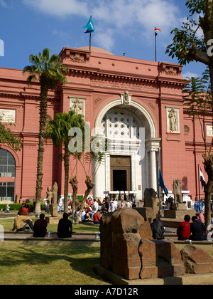 Kairo Museum für ägyptische Altertümer Stockfoto