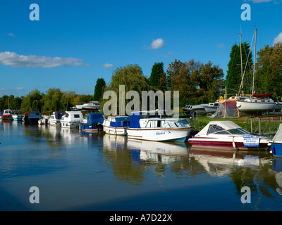 Sandwich, Fluss Stour Stockfoto