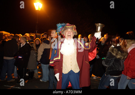 Stadt Cryer, Roggen, Guy Fawks Nacht Stockfoto