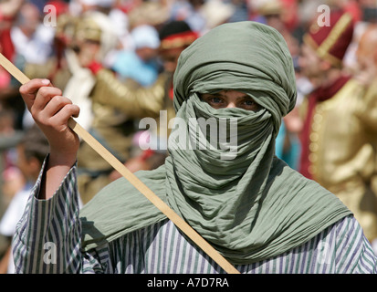 Kaltenberg, GER, 03. Juli 2005 - spielt Ritter in Kaltenberg in der Nähe von München. Stockfoto