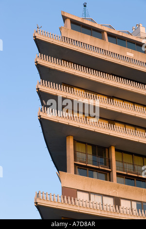 Das Watergate Komplex Washington DC US USA Detail. Stockfoto