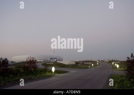 München, GER, 12. Okt. 2005 - Münchner Allianz-Arena Stockfoto