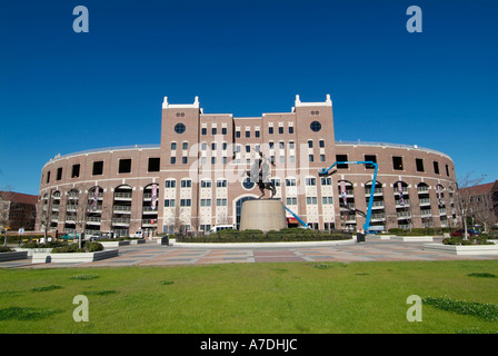 Doak S Campbell Fußball-Stadion und Besucherzentrum an der Florida State University Campus Tallahassee Florida FL Seminolen Stockfoto