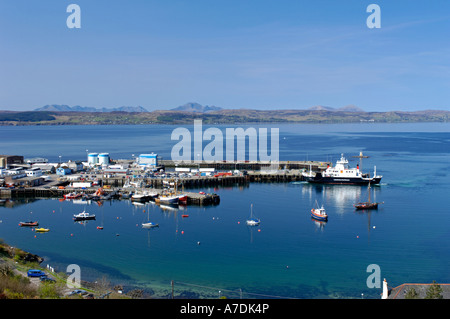 Mallaig Hafen Fischerhafen und Lifeboat Station Lochaber Highland Region Inverness-Shire Schottland XPL 6330 Stockfoto