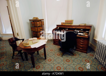 Private Büro des Gouverneurs in das Old State Capitol Building in Tallahassee Florida FL Stockfoto