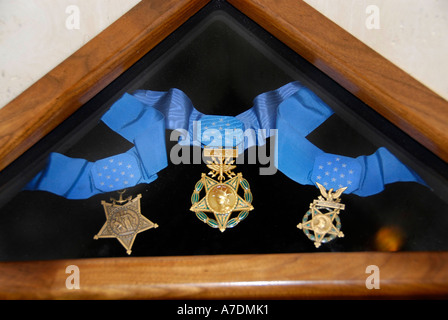 Congressional Medal Of Honor im Capitol Building Tallahassee Florida angezeigt Stockfoto