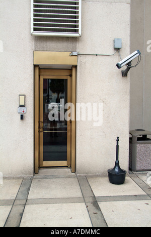 Videokamera-Überwachung auf das State Capitol Building in Tallahassee Florida FL Stockfoto