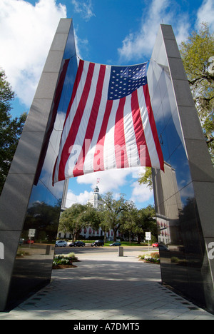 Vietnam Krieg Memorial Tallahassee in Florida Stockfoto