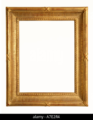 Vergoldeter Rahmen Stockfoto