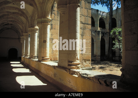 Nordamerika, Mexiko, Oaxaca San Juan Batista Komplex in Coixlahuaca, erbaut 1500 Stockfoto