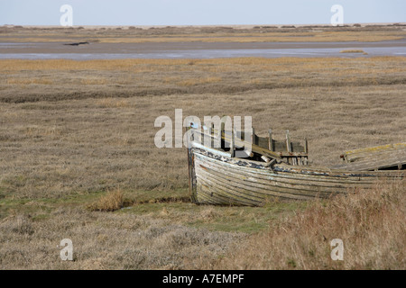 Blakeney Salzwiesen, Norfolk, England Stockfoto