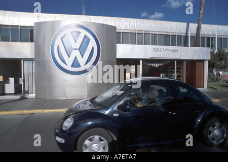 Mexiko, Puebla, Nord-Amerika. Das VW-Werk in Puebla ist die größte und modernste in Mexiko. Stockfoto