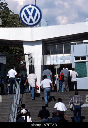 Mexiko, Puebla, Nord-Amerika. Das VW-Werk in Puebla ist die größte und modernste in Mexiko. Stockfoto