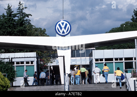 Mexiko, Puebla, Nord-Amerika. Das VW-Werk in Puebla ist die größte und modernste in Mexiko. Stockfoto