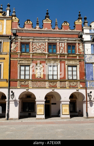 Rynek, historische Stadt Platz Zamosz, Unesco World Heritage Site, Polen Stockfoto