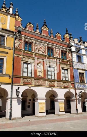 Rynek, historische Stadt Platz Zamosz, Unesco World Heritage Site, Polen Stockfoto