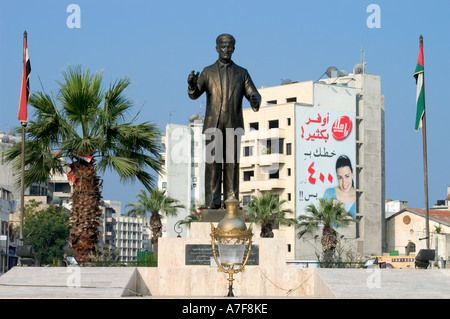 Landschaft vom Zug zwischen Aleppo und Latakia Syrien Naher Osten Stockfoto