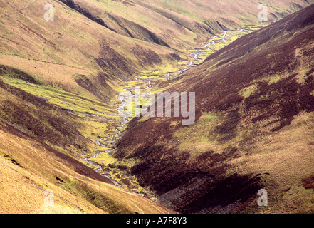 Tal in der Howgill Fjälls England Stockfoto