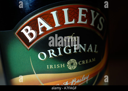 Baileys Irish Cream Likör Stockfoto