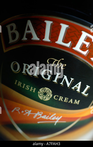 Baileys Irish Cream Likör Stockfoto