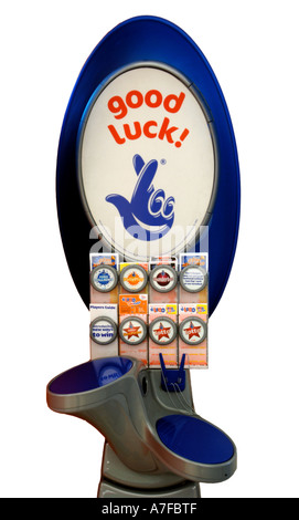 National Lottery Ticket stehen, Großbritannien UK Stockfoto