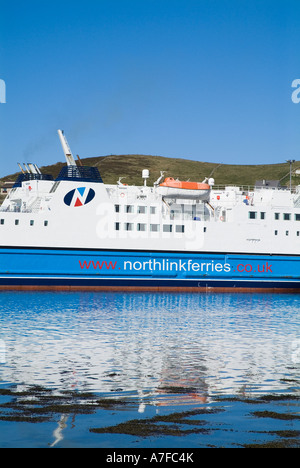 dh MV Hamnavoe STROMNESS ORKNEY Northlink Fähren Fähre Weblink im Hafen von Hamnavoe Stromness Stockfoto