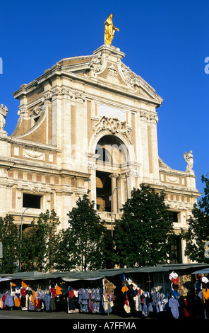 Italien Umbrien Assisi Kirche Santa Maria Degli angeli Stockfoto