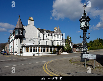 Caledonian Hotel in Ullapool Wester Ross Stockfoto