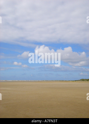 Menschenleerer Strand einsamen Strand Stockfoto