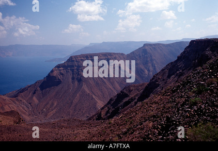 Tal Afar Dschibuti nach Djibouti am Afrika-Afar-Dreieck Stockfoto