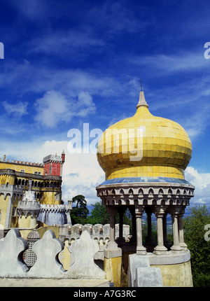 Sintra Pena-Palast in der Nähe von Lissabon Portugal Stockfoto