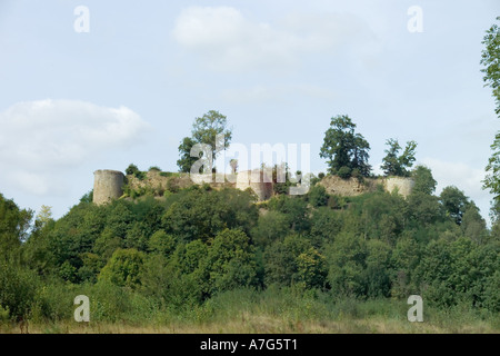 LEON-FESTUNG IN DER NÄHE VON DINAN BRETAGNE FRANKREICH Stockfoto