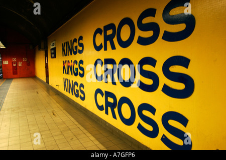 Kings Cross u-Bahn-Station Sydney, New South Wales Australien Stockfoto