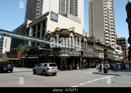 Sydney Monorail. Sydney, New South Wales Australien. Stockfoto