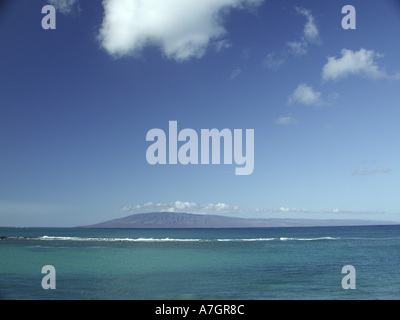 USA, HI, Maui. Lana von Kapalua (Nordwesten) Maui gesehen Stockfoto